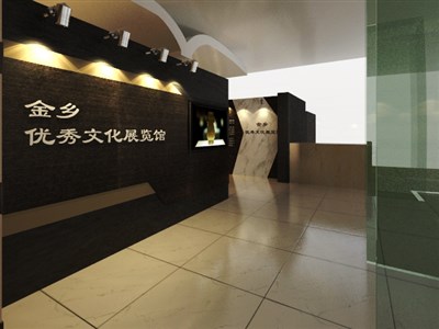 300.0平米展厅设计制作：现代/灰色，为文化类展商而作（免费使用）